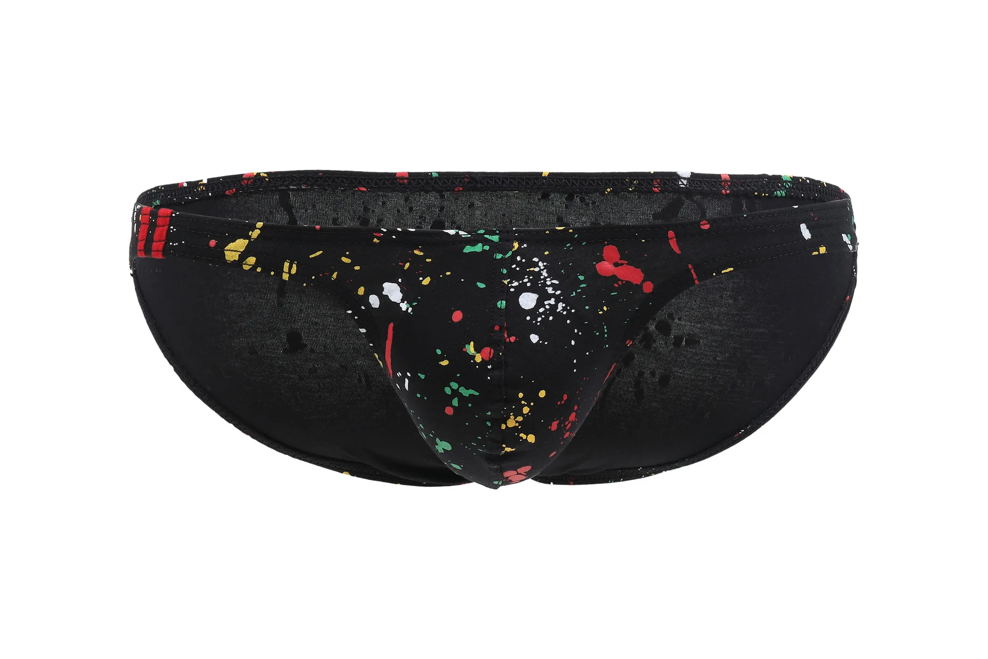 

Men's underwear snowflake print underwear low waist sexy convex men's briefs