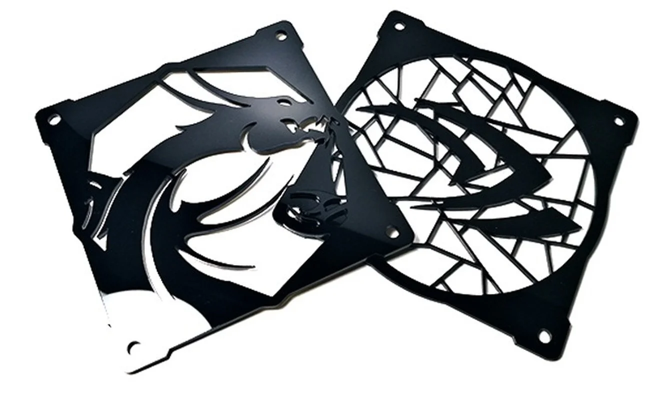 

120mm Case Fan Cover Acrylic 12cm PC Cooling Fan Dustproof Filter Net Water Cooling DIY Gamer Gaming Cabinet Decoration