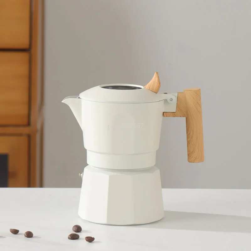 Кофеварка-перколятор Moka Pot с клапаном, 3 бар, для эспрессо на плите, алюминиевая, для кемпинга и дома (art.: 3920da2b7a2cd) - 3920da2b7a2cd