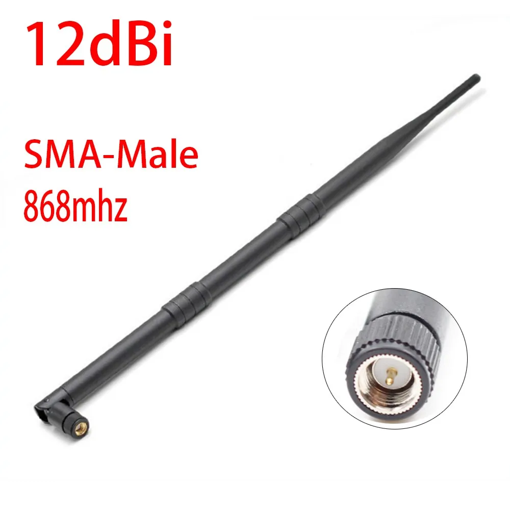 

12dBi 868mhz 915mhz LoRaWAN Helium Antenna 37.5cm RP SMA Male Aerial LoRa Antenna Transmission For Bobcat RAK HNT 2G 3G