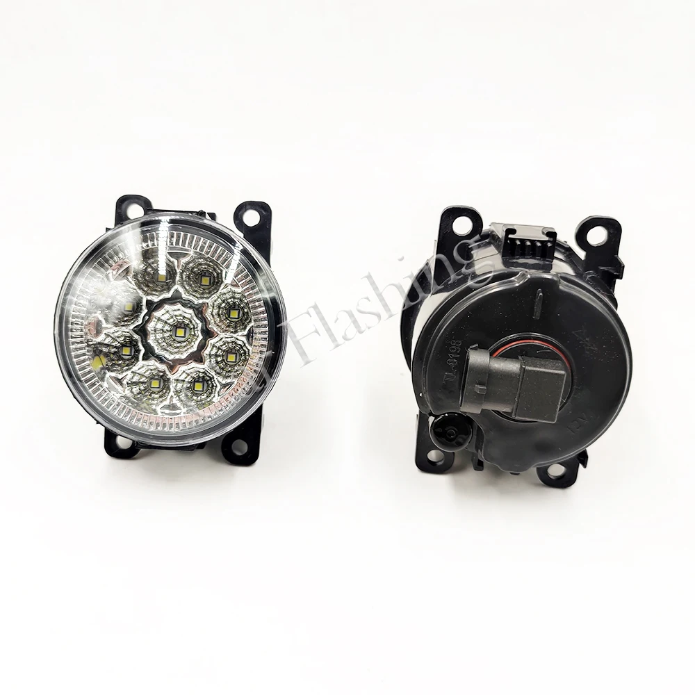 Автомобильный мигающий 1 пара Светодиодный дневной ходовой светильник DRL для