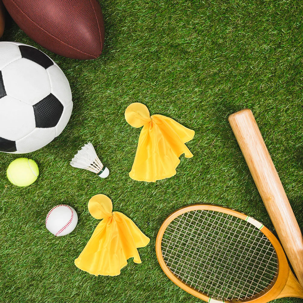 4 шт. спортивный регби маленький желтый баннер с флагом Replay полиэфирная ткань