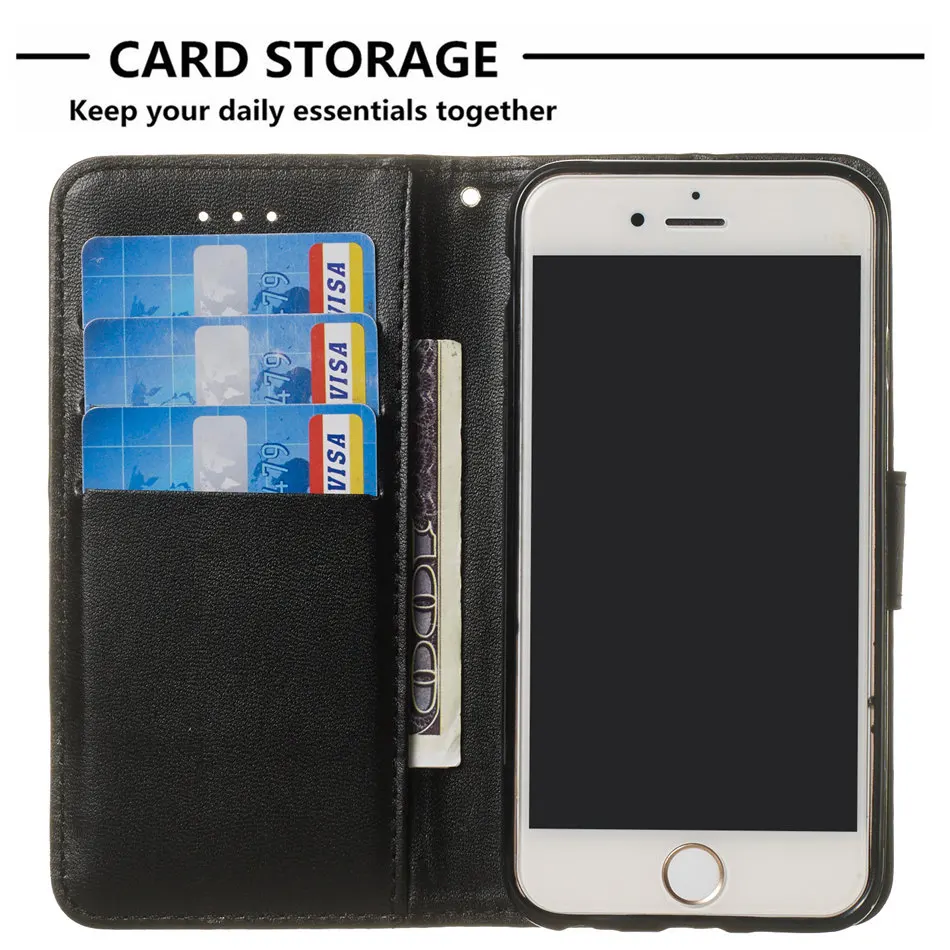 solid color mobile phone case for motorola moto g5s g6 g7 plus power pu wallet leather etui new e01d free global shipping