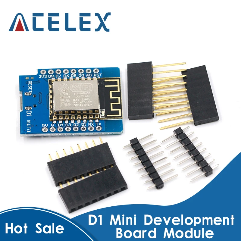 

ESP8266 ESP-12 ESP12 WeMos D1 Mini Module Wemos D1 Mini WiFi макетная плата Micro USB 3,3 V на основе Φ 11 Digital Pin