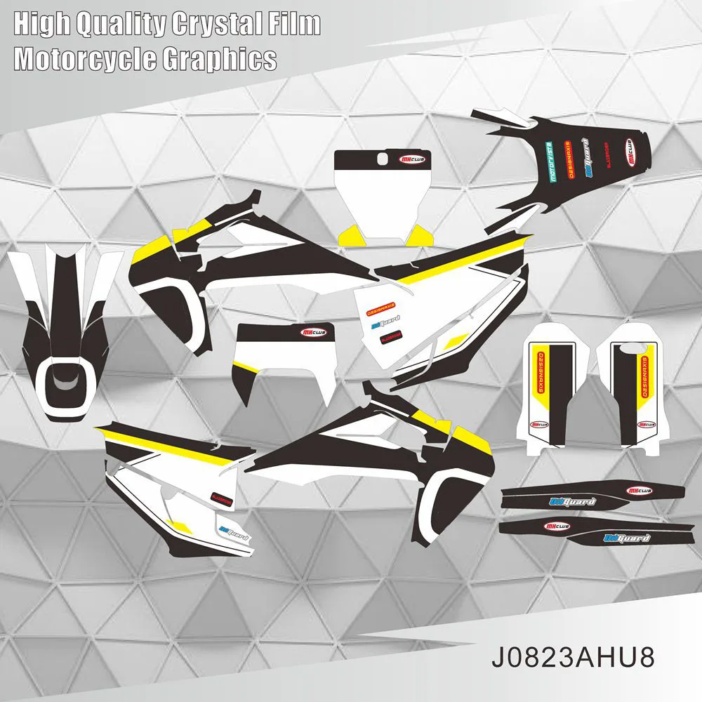 

Для HUSQVARNA 125 250 300 350 450 501 TE FE 2020 2021 TC FC FS 2019 2020 графические наклейки наклейки фон