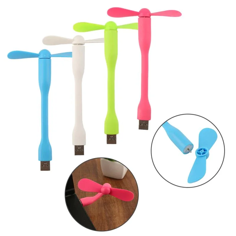 

Hot Sale USB Fan Flexible Portable Removable Mini Fan For All Power Supply USB Output USB Gadgets Type C Micro Usb C Fan PC