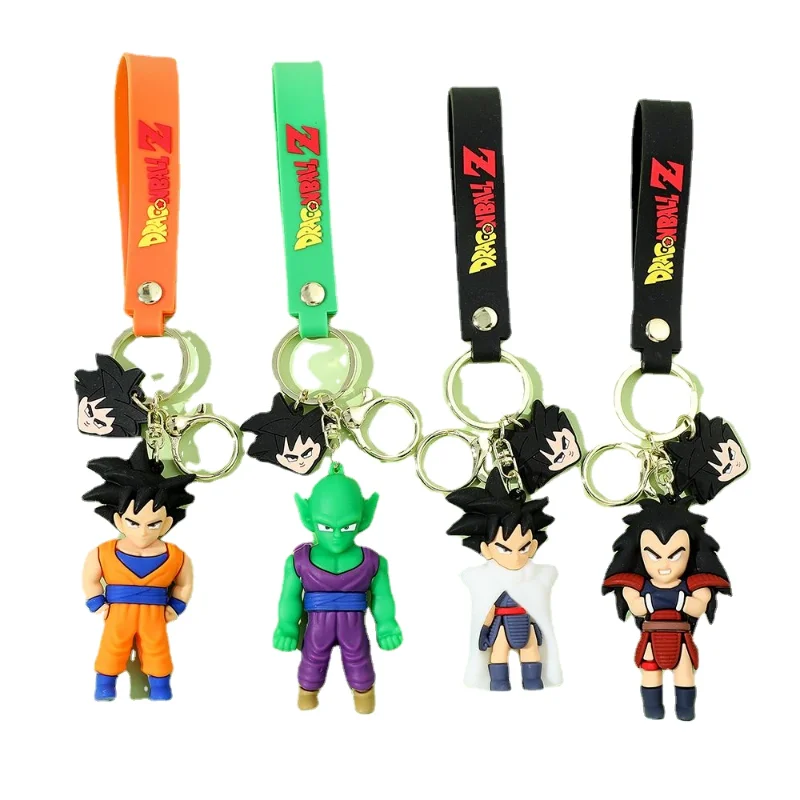 

Аниме периферийный Драконий жемчуг Гоку Гохан творческий брелок кавайный клей мультяшная кукла автомобиль Подвеска сумка Подвеска оптовая продажа