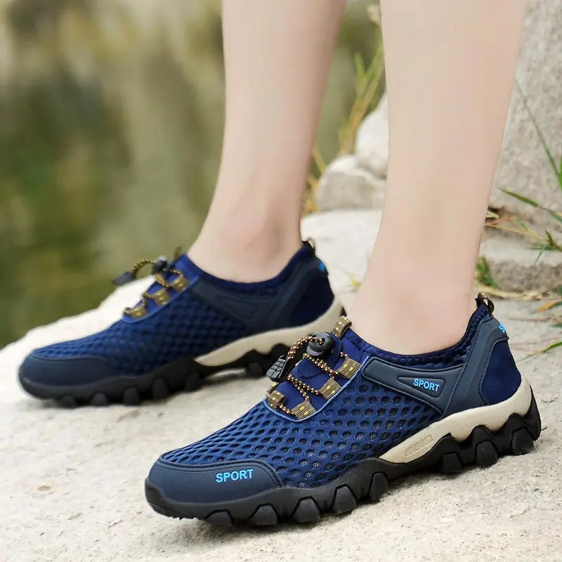 

trekking without laces men sneakers big running factory dropshipping sports shoes brands for man shose sport shows mascuino YDX2