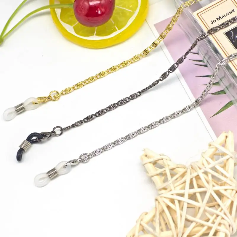 

2022 Vintage Golden Anti-Lost Sunglasses Chain Neck Rope Fashion Mask Holder Glasses Chain Accessories Jewelry for Women Gift