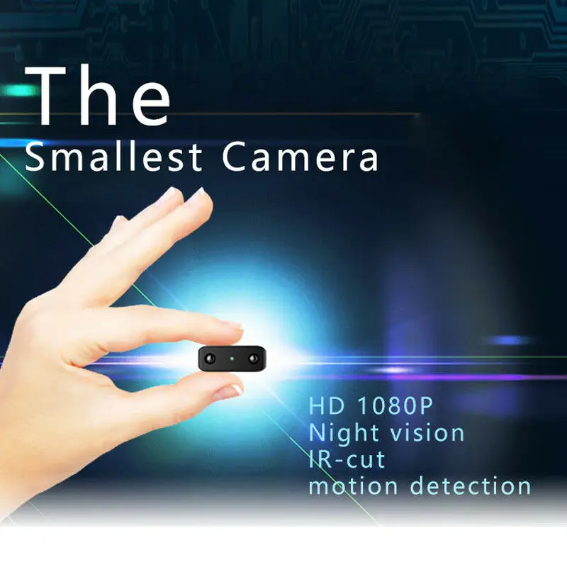HD 4K Wi-Fi секретная камера Espia P2P/AP видеокамера ночного видения с датчиком движения и