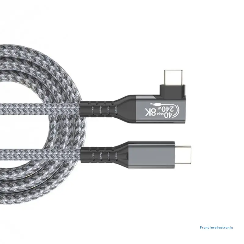 Прямоугольный удлинитель типа C провод для передачи данных передача 40 Гбит/с