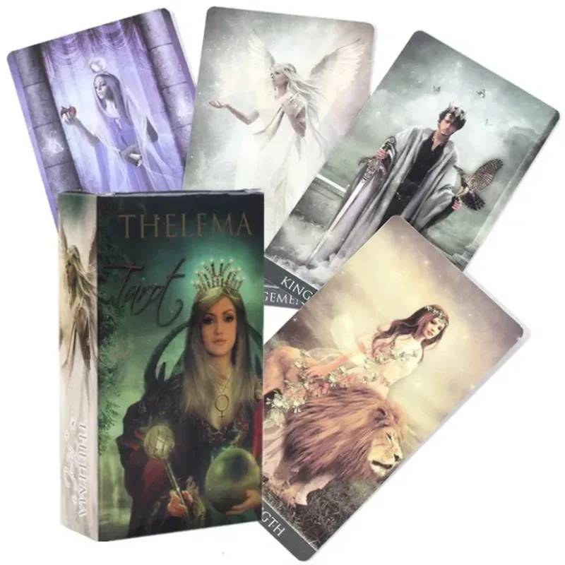 Thelema Tarot настольная игра для семейной ранней игры с PDF руководством развлечения