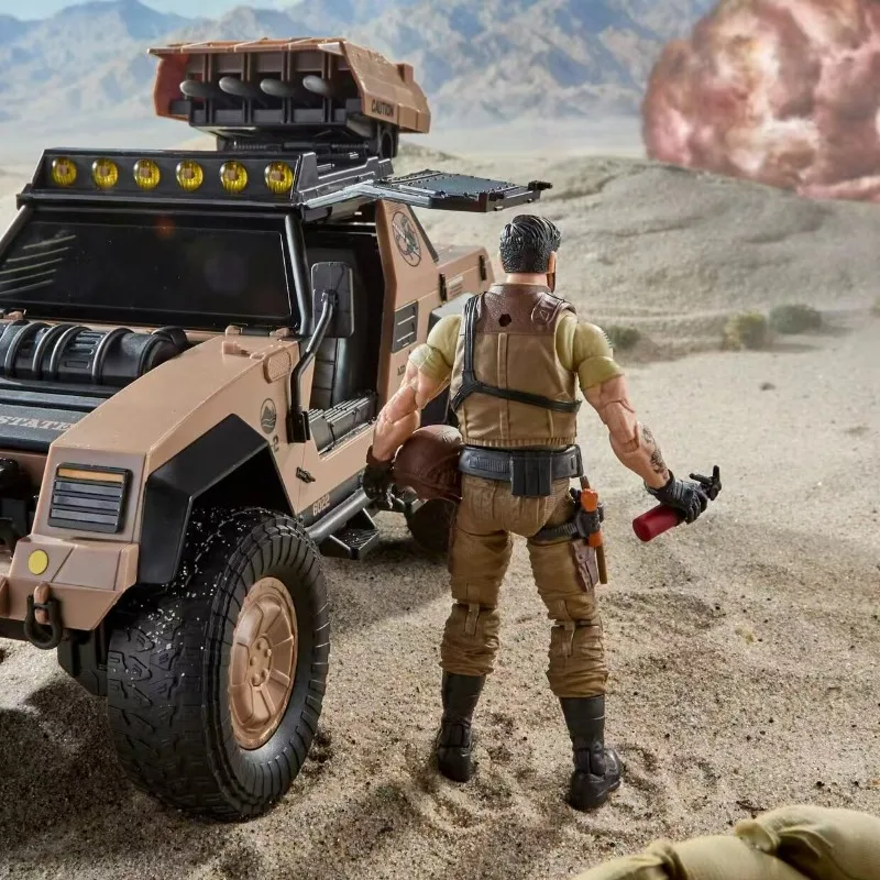 Фото В наличии: Hasbro GIJOE G3298 Desert Hummer Krachi Jeep, подвижная модель робота-куклы, коллекционная игрушка, подарок №3