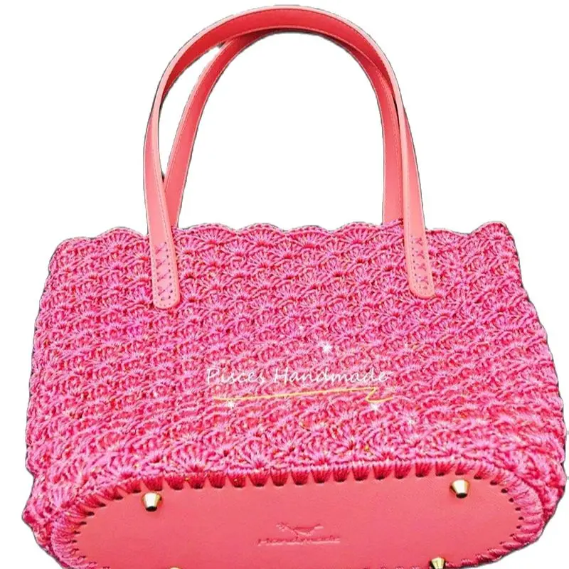 Fast Shipping 12*25cm Long Oval Bottom for Knitted Bag Leather  Accessories Handmade Bottom DIY Crochet Pad  Bag Bottom Handbag