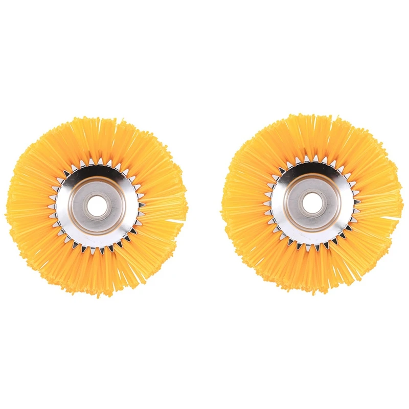 

Big Deal 2X Nylon Brush Universal Trimmer Brush Head Cutter Durable Garden Tools Outer Diameter 200Mm Inner Hole 25.4Mm