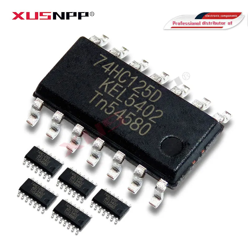 74HC125D 74HC125 SOP SN74HC125DR SOP-14 74HC132D 74HC138D 74HC139D 74HC148D 74HC153D 74HC164D 74HC165D 74HC164 74HC123D, 10 шт.