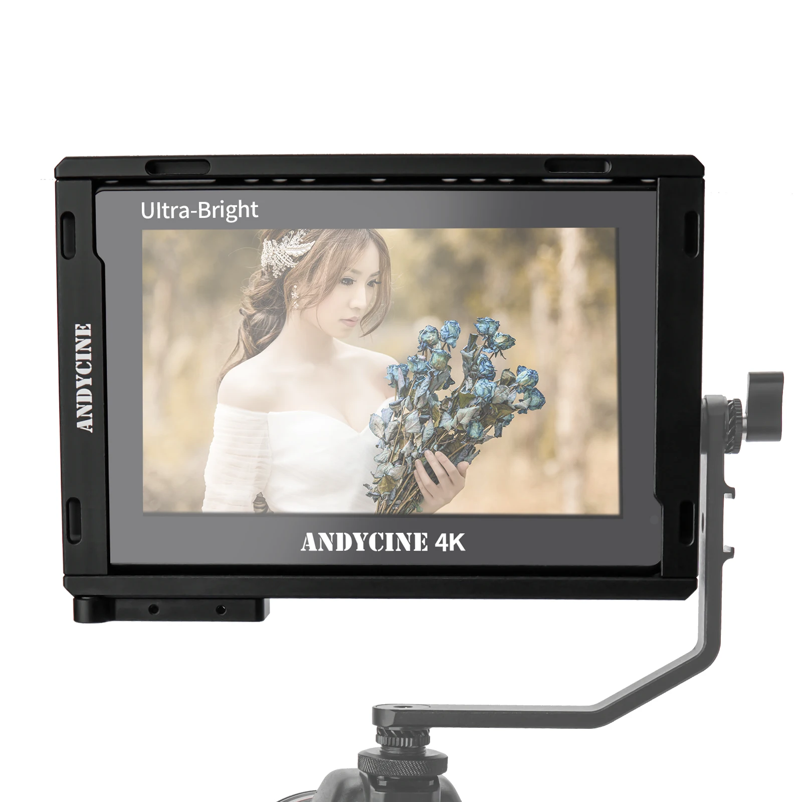 ANDYCINE Monitor Cage for FEELWORLD LUT7,LUT7S LUT7 PRO,LUT7S PRO ANDYCINE C7 C7S with HDMI Cable Clamp