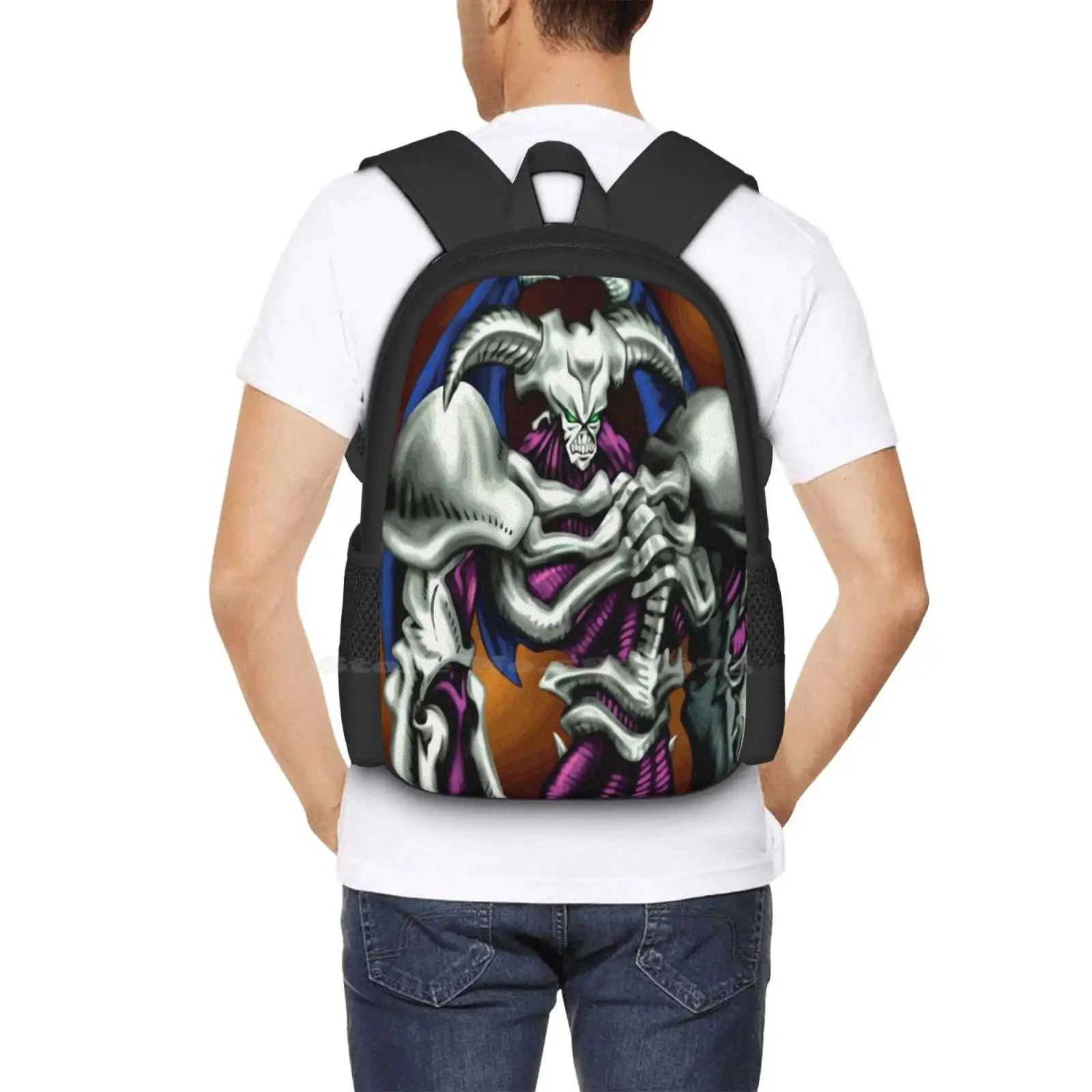 Вызванный череп горячая Распродажа школьный рюкзак модные сумки Yu Gi Oh Yugioh