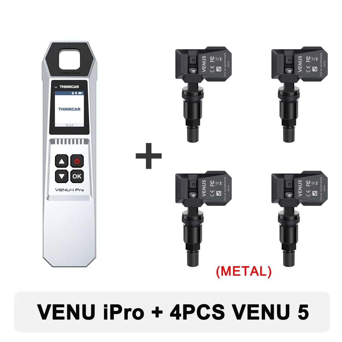 

THINKCAR VENU iPro TPMS: Система Контроля Давления В Шинах Автомобиля С 5 Датчиками, Инструмент Для Активации