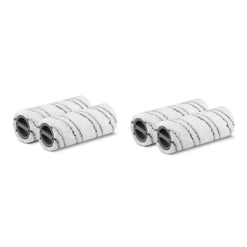 

4PCS Stone Roller Brush For Hard Floor Cleaner For Karcher FC5; FC 5 Premium; FC 5 Cordless; FC3 cordless; FC 3 Premium cordless