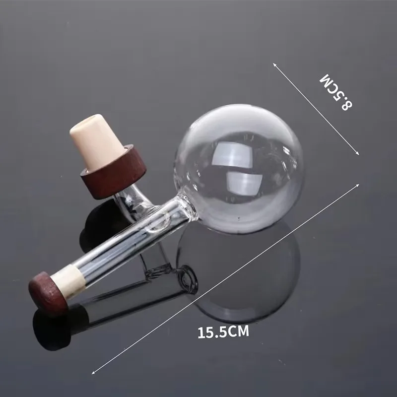 

Аэратор для вина, прозрачный портативный наливник для бутылок красного вина и быстрый графин, круглый/персиковый прозрачный аэратор для красного вина