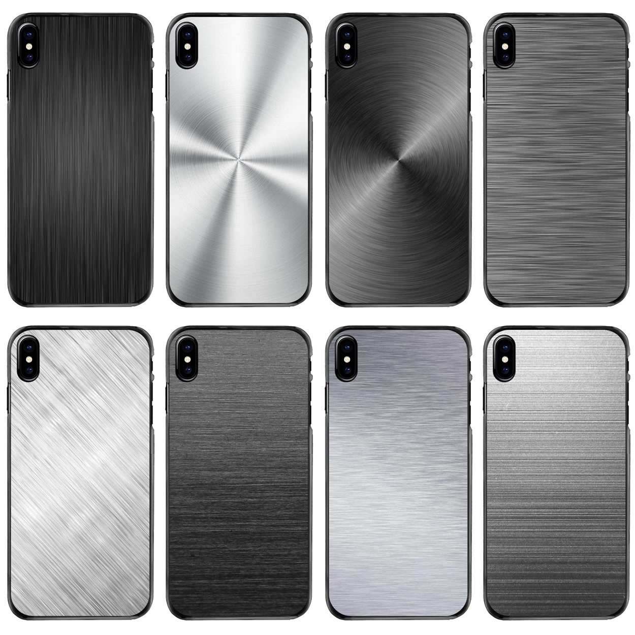 

Hard Phone Cover Case Brushed Metal Textures Poster For Apple iPhone 11 12 13 14 Pro MAX Mini 5 5S SE 6 6S 7 8 Plus 10 X XR XS