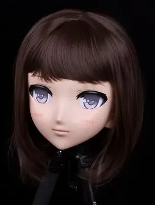 (LiLi Mask-49) милая девушка Маска на голову из смолы Kigurumi Косплей Японская ролевая