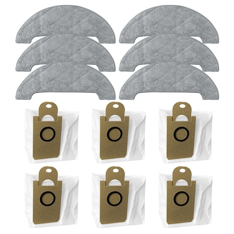 

For Xiaomi Viomi S9 Vacuum Cleaner Accessories Mop Cloth Dust Bag Robot Vacuum Parts Replacement