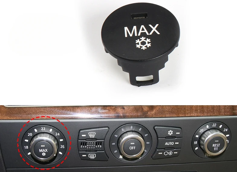 Кнопка переключателя кондиционера Figzero для BMW 5 серии 520 523 525 528 530 E60 535 2003 2004 2005 2006 2007