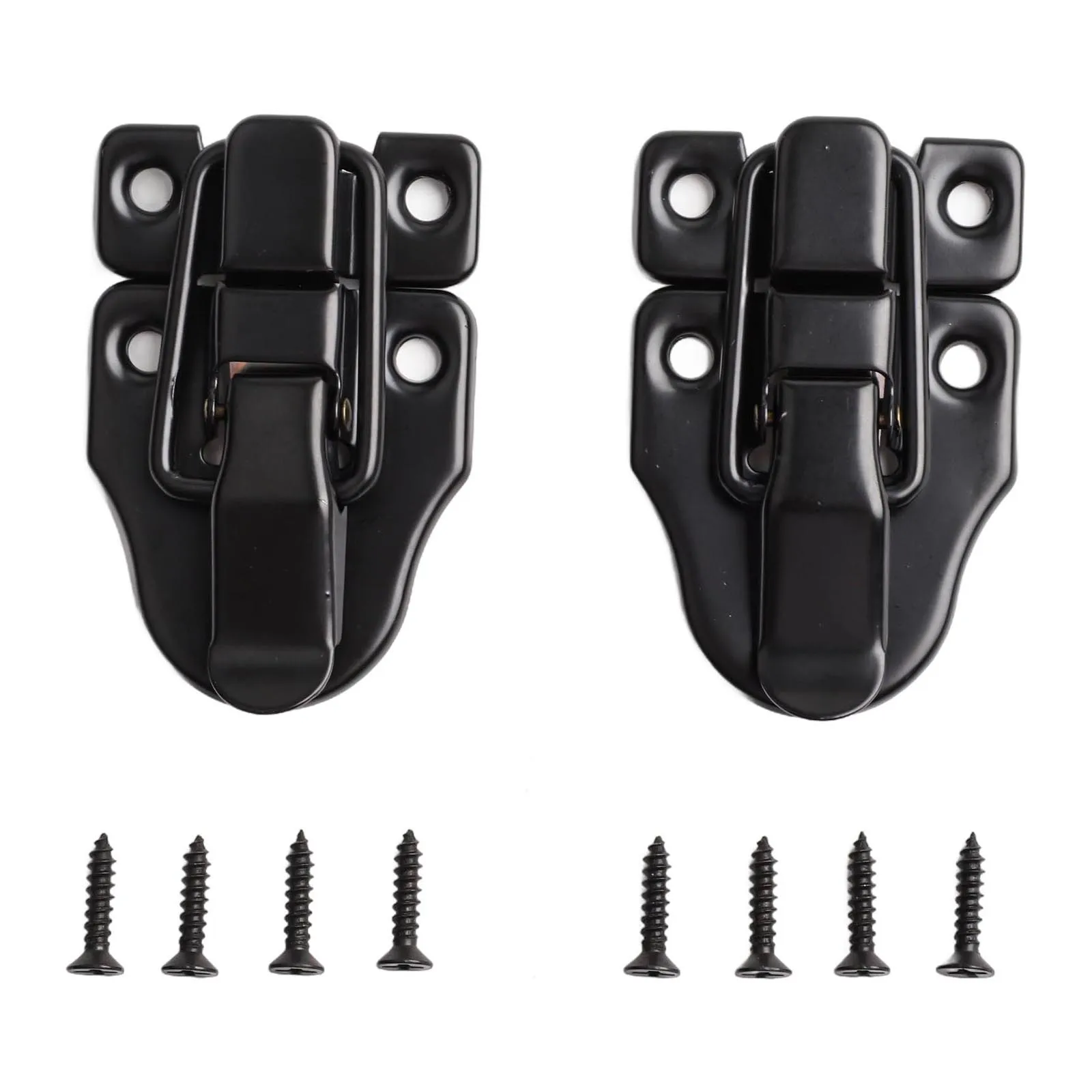 Замки для шкафа Черные классические замки утконос Черное покрытие Простая