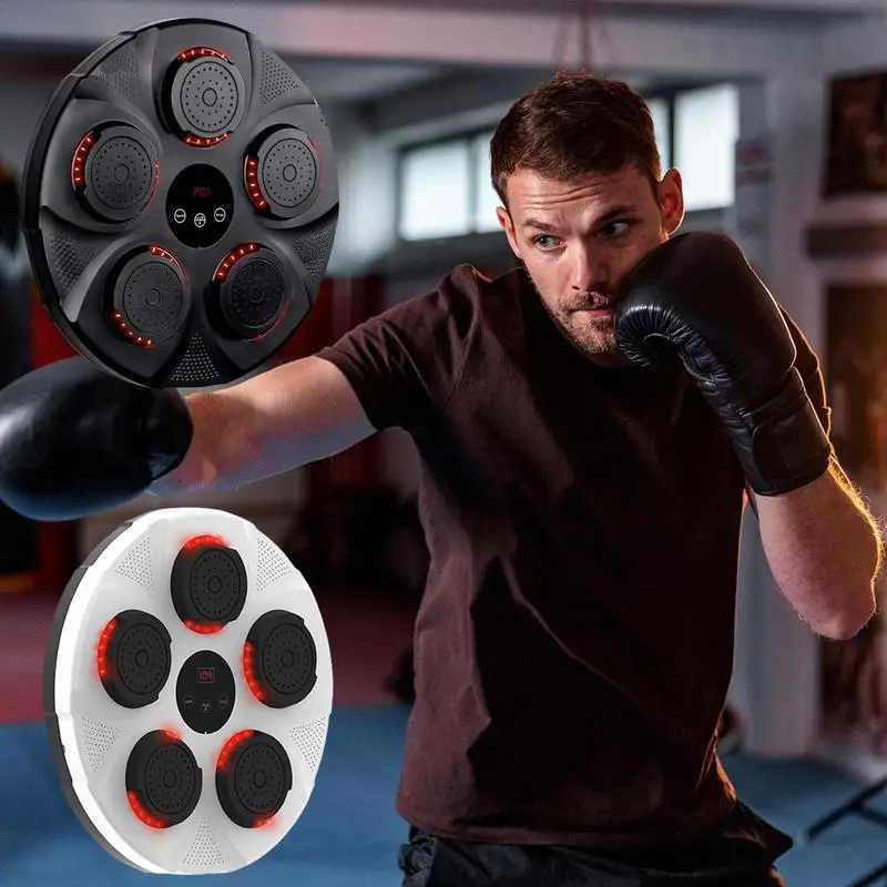 

Smart Music Boxing Machine Electronic Response Boxing Machine Wall Mounted Training Sandbag for Boxing Sports Agility Reaction