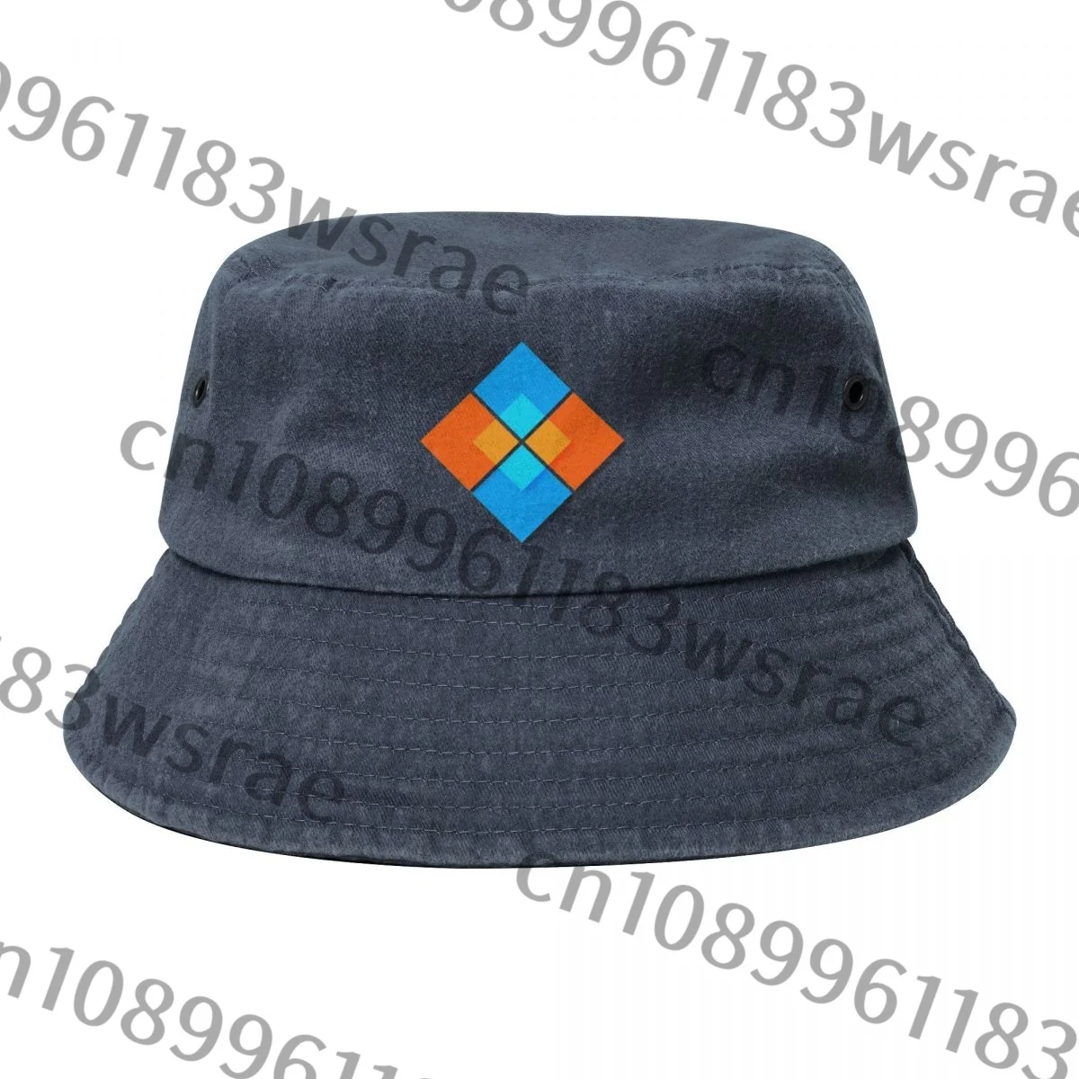 Ковбойская джинсовая кепка с логотипом Pixcelation рыбацкая шляпа