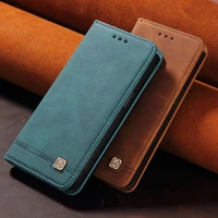 leather flip phone case for samsung s22s22pluss22ultra iphone 1313pro iphone 1212pro fashion wallet shockproof bracket cover