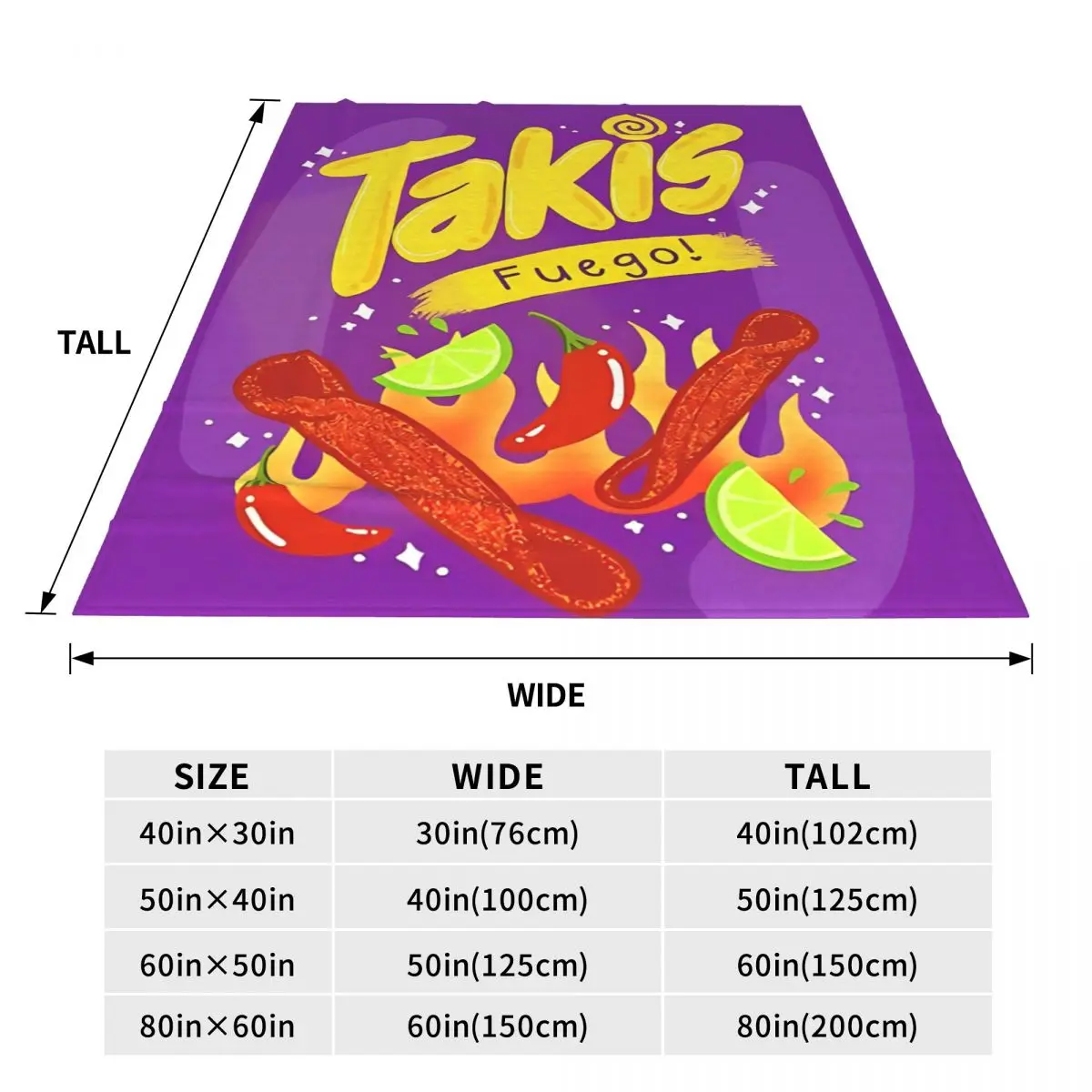 Фланелевое одеяло с мультяшным принтом и закусками Taki креативные пледы для