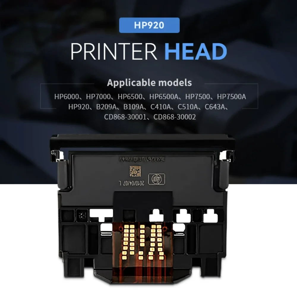 

Printhead Printer Head Print Head for HP HP920 6000 7000 6500 6500A 7500 7500A B209A B109A C410A C510A C643A CD868 30001 30002