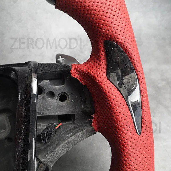 Рулевое колесо из углеродного волокна с отверстием для весла Volvo S60 L XC60 V40 V60 V70 XV60