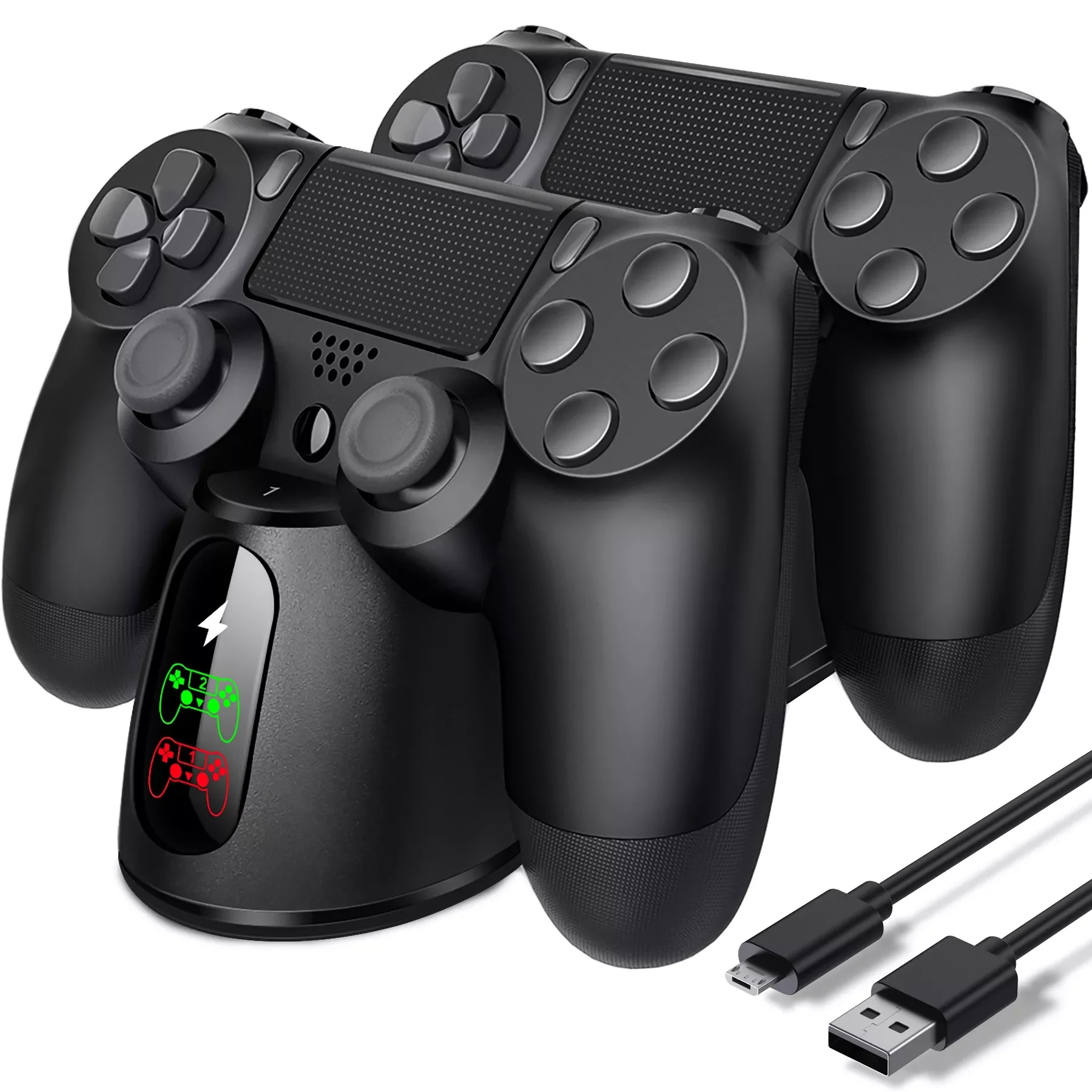 

Зарядное устройство для контроллера Dualsense, док-станция для PS4, зарядная станция для контроллера DualShock 4/Playstation 4/PS4/ Pro /PS4 Slim
