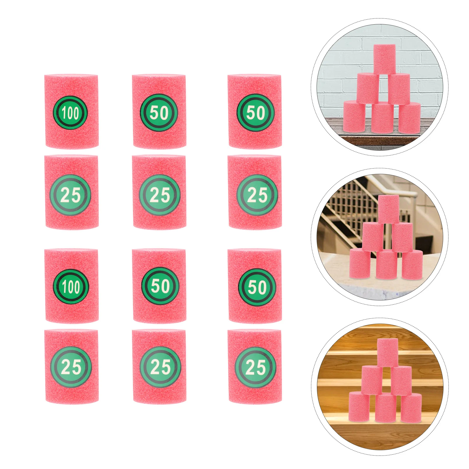 

12 шт., ковш для тренировок на открытом воздухе