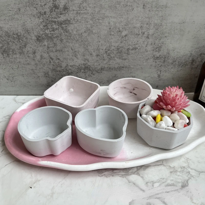 Силиконовая форма Moon коробка для хранения зеркальная гипсовая смола сделай сам