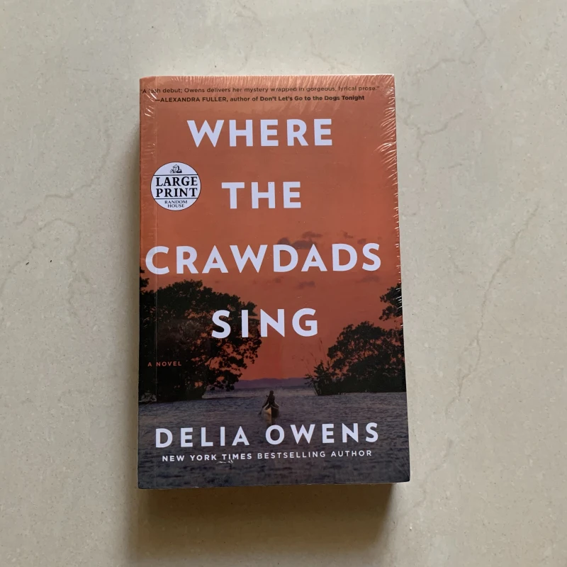 

Where The Crawdads Sing By Delia Owens Novels Book In English for Adult