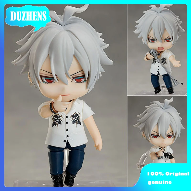 100% Original:Division Rap Battle Aohitsugi Samatoki Q version figma PVC Action Figure Anime Figure Model Toys Figure Doll Gift