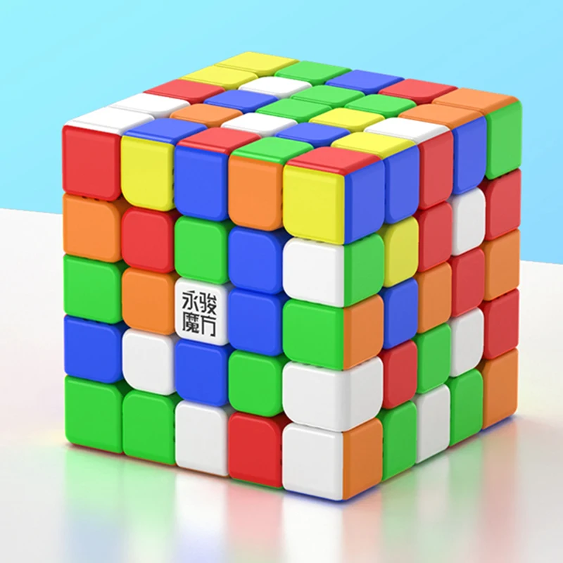 Yj Zhilong Mini 3x3 4x4 5x5 Магнитный куб 50 мм мини-скоростной пазл Yongjun игрушки