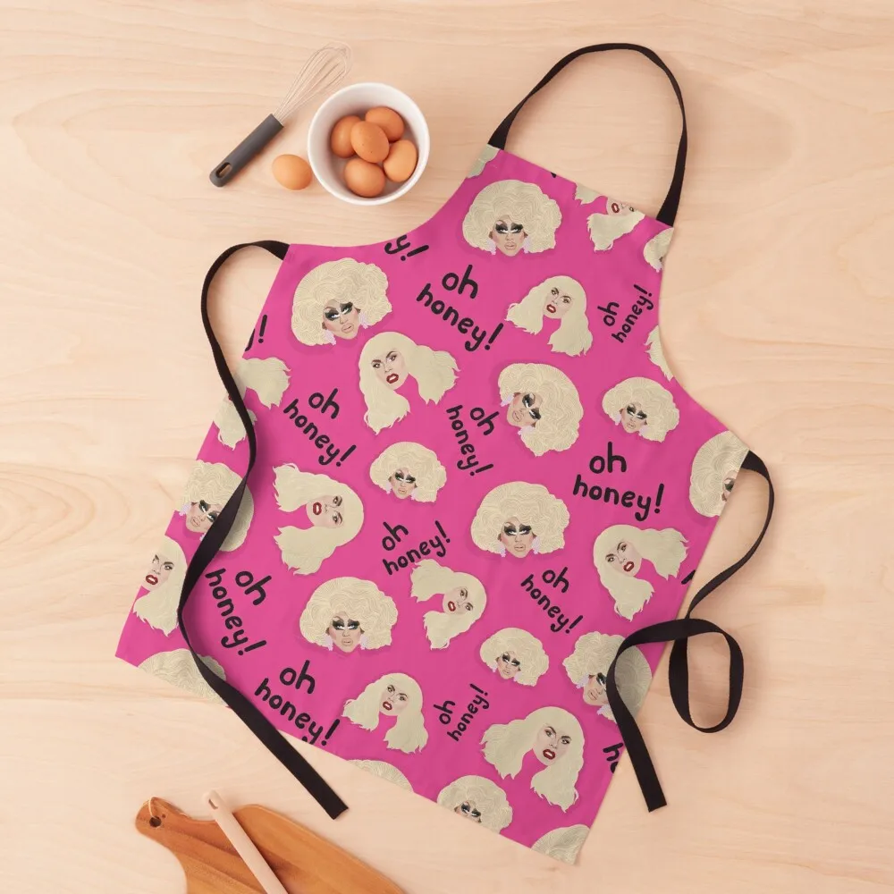 Trixie Mattel &amp Katya - Rupaul's Drag Race RPDR Oh Honey Фартук Кухонные инструменты Аксессуары для