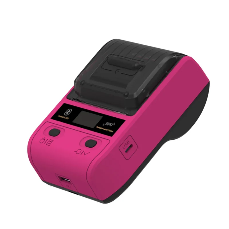 

NETUM Bluetooth Термопринтер для этикеток, портативный мини-принтер для чеков диаметром 58 мм, маленький для телефона, Ipad, Android / iOS