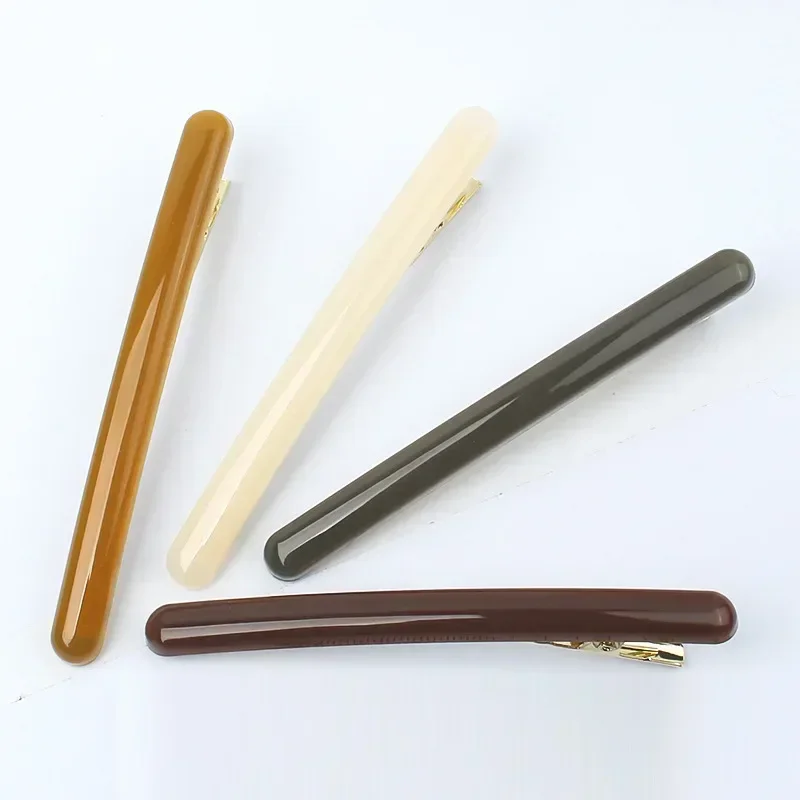 Новинка простой матовый головной убор с одним сломанным зажимом боковой зажим