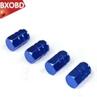 Колпачки, колпачки для автомобильных шин, клапаны, шток шины, воздушные колпачки, 4 шт., болтовые алюминиевые колпачки клапанов с защитой от кран