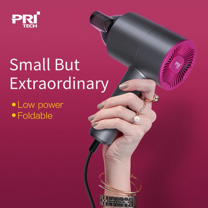 Foldable Strong Wind Hair Dryers 1100w Mini Hair Dryer Professional 5000 Airwrap Babuliss Pro Now Tv Diffuser For Dryer Brash