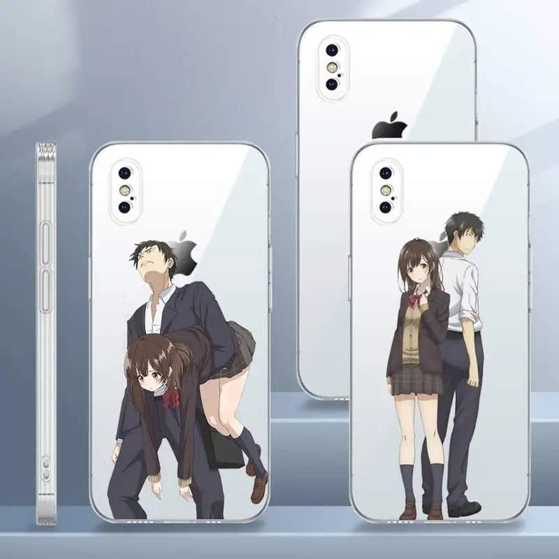 

Higehiro Sayu Ogiwara anime Phone Case Transparent soft For iphone 11 13 12 14 x xs xr pro max mini plus
