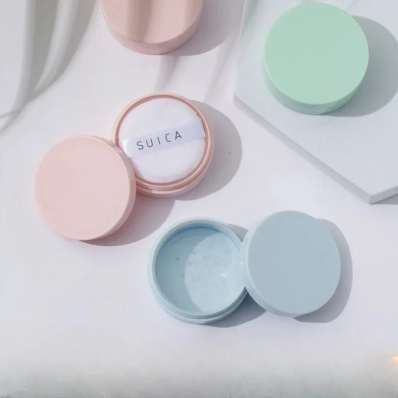 Мини-дисперсионная пудровая коробка Macaron пустая банка для рассыпчатой пудры с