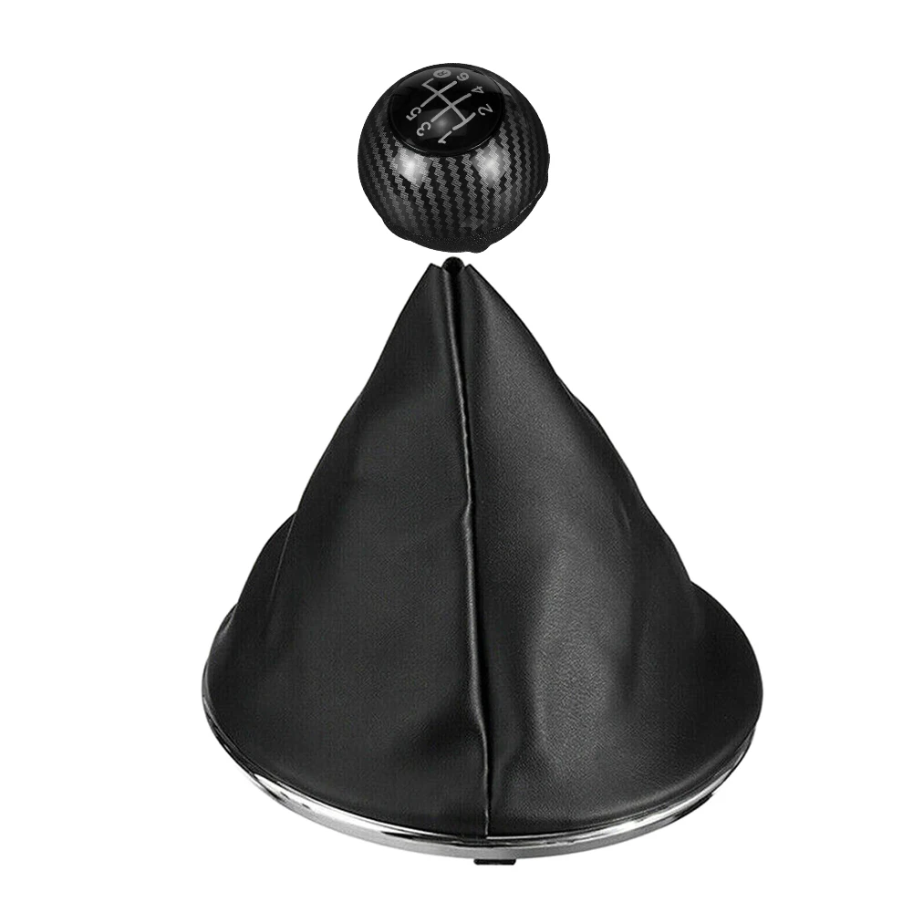 6 скоростей рычаг переключения передач головка Шариковая рукоятка крышка